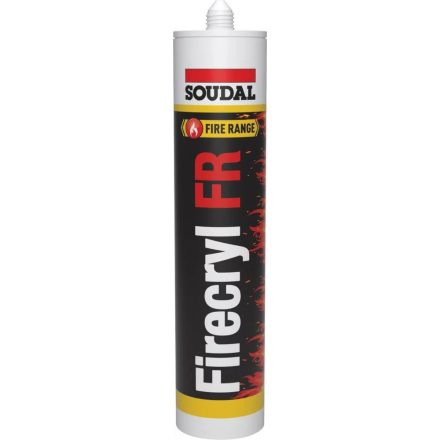 Soudal tűzgátló Firecryl FR fehér akril tömítő 310 ml