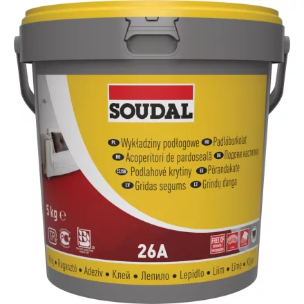 Soudal padlóburkolat ragasztó 26A 5 kg