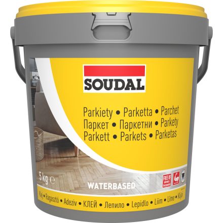 Soudal 68A D3 parkettaragasztó 5kg 