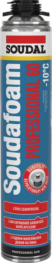 Soudal Purhab Pisztolyos Soudafoam Professional 60 Téli -10 C° 750ml ...