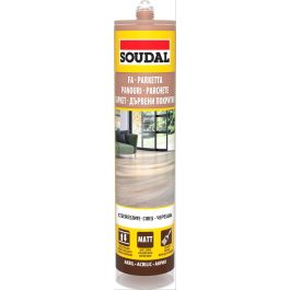   Soudal Parkettatömítő cseresznye 280ml Festhető/Lakkozható