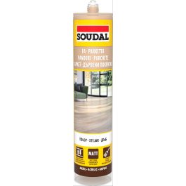 Soudal Parkettatömítő tölgy 280ml Festhető/Lakkozható
