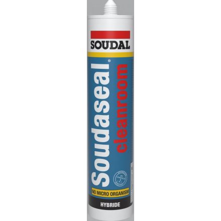 Soudal Soudaseal Cleanroom hibrid polimer tömítő ragasztó fehér 290ml