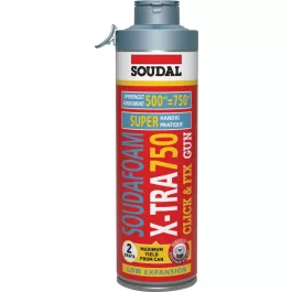 Soudal purhab pisztolyos X-Tra 750 C&F 500ml