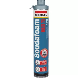   Soudal purhab pisztolyos maxi C&F téli -10 C° alacsony tágulású 870ml