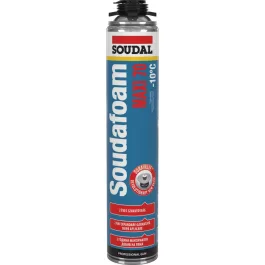   Soudal purhab pisztolyos maxi téli -10 C° alacsony tágulású 870ml