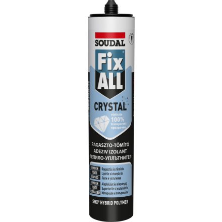 Soudal Fix-All Crystal színtelen 290 ml