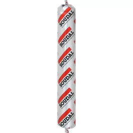 Soudal Silirub IG neutrális szilikon, fekete 600ml