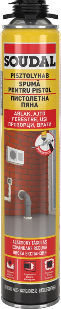 Soudal Purhab Pisztolyos Diy Yellow 750ml - PannonPur