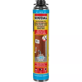 Soudal purhab pisztolyos Diy Yellow téli -10 C° 750ml