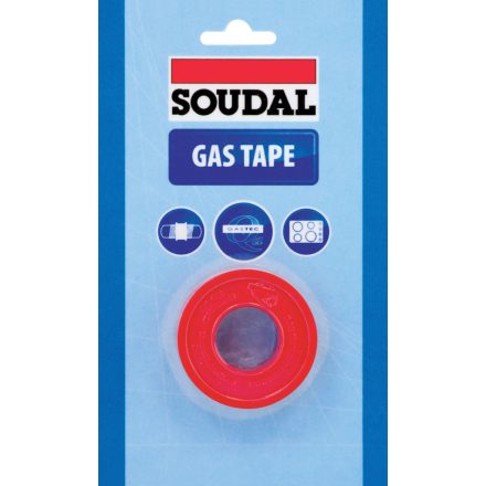 Soudal teflonszalag - gázvezeték