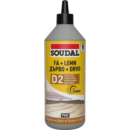Soudal Szupergyors 64A beltéri faragasztó 750g D2