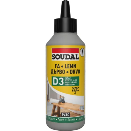 Soudal 65A D3 faragasztó 250g