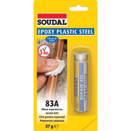 Soudal Plastic Steel 83A gyurma 60gr