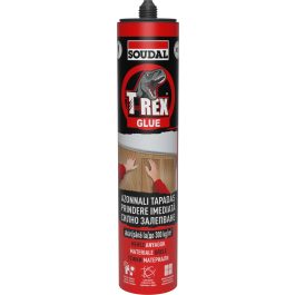   Soudal T-Rex szerelőragasztő piros azonnali tapadóerő 380g