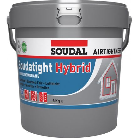 Soudal Soudatight Hybrid Grey, polimer tömítőanyag, 6kg