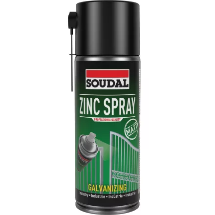 Soudal zink spray matt 400ml