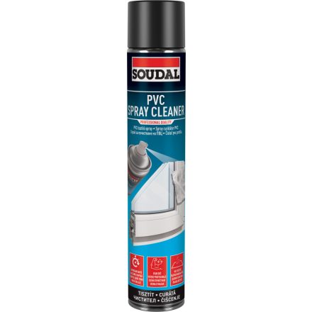 Soudal PVC tisztító spray 750ml 