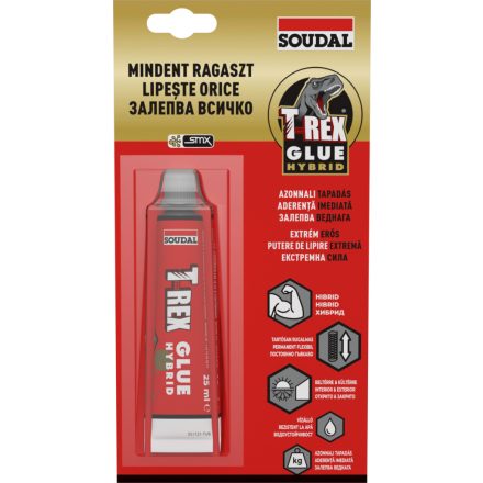 Soudal T-Rex Hybrid szerelőragasztó 25 ml