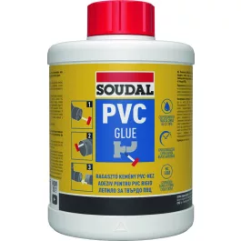 Soudal oldószeres PVC csőragasztó 42A 1l
