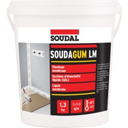   Soudal Soudagum LM Folyékony fólia, diszperziós műgyanta 1,3kg