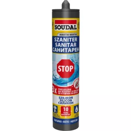 Soudal szaniter szilikon Stop, ecetsavas manhattan 280ml