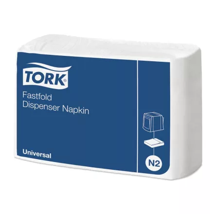 Tork Universal adagolós szalvéta N2 1 rétegű, fehér, 300lap SCA10933