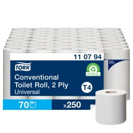   Tork Universal kistekercses WC papír T4 2 rétegű, natur, 7x10 (35m) SCA110794