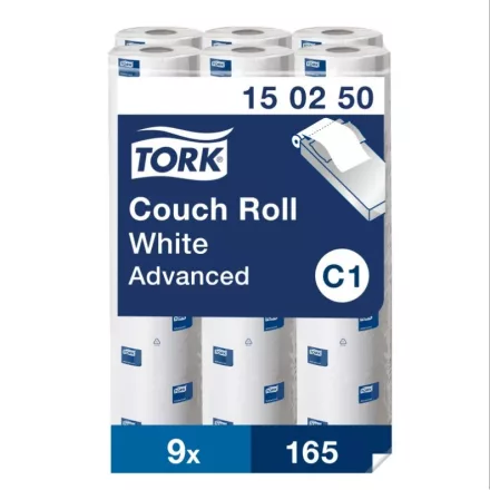 Tork Advanced orvosi papírlepedő 50 cm C1 2 rétegű, fehér, 9x54,45 m SCA150250