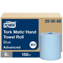   Tork Advanced Matic tekercses kéztörlő H1 2 rétegű, kék, 6x150m SCA290068