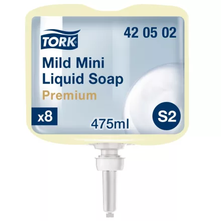 Tork Premium mini kézkímélő folyékony ipari szappan S2 fehér, 475ml SCA420502