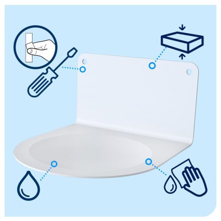 Tork padlóvédő kézhigiéniai adagolóhoz fehér SCA511052