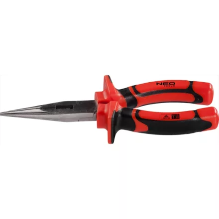 Neo hosszúcsőrű fogó 160mm, 1000V, szigetelt, CRV, polírozott