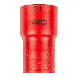 Neo dugókulcs 6-lapú 1/2" 21mm, 1000V, szigetelt