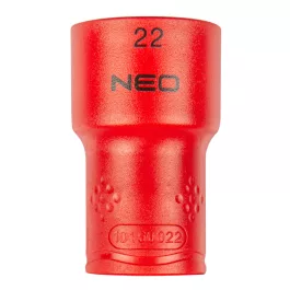 Neo dugókulcs 6-lapú 1/2" 22mm, 1000V, szigetelt
