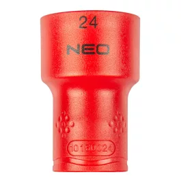 Neo dugókulcs 6-lapú 1/2" 24mm, 1000V, szigetelt