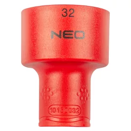 Neo dugókulcs 6-lapú 1/2" 32mm, 1000V, szigetelt