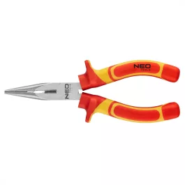   Neo hosszúcsőrű fogó 1000v, szigetelt, 160mm (6"), crv, polírozott