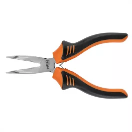 Neo hosszúcsőrű fogó, hajlított 160mm