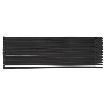 Neo kábelkötegelő, gyorskötöző, Extreme, UV álló, fekete, 3,6x200mm, (100db/csomag)