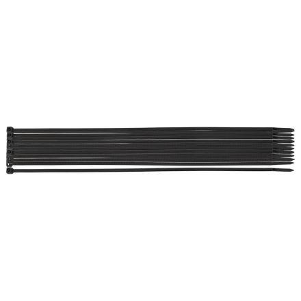 Neo kábelkötegelő, gyorskötöző, Extreme, UV álló, fekete, 3,6x300mm, (20db/csomag)