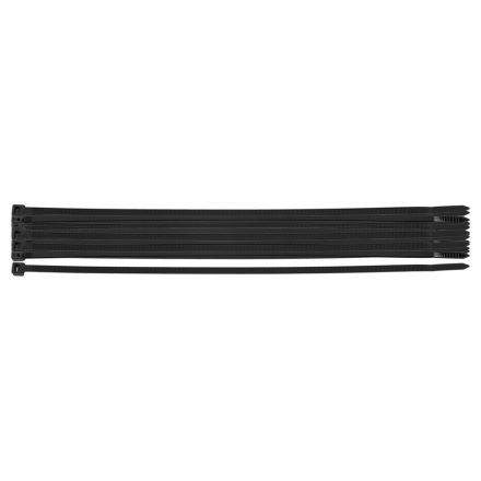 Neo kábelkötegelő, gyorskötöző, Extreme, UV álló, fekete, 4,8x300mm, (20db/csomag)
