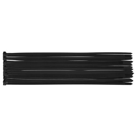 Neo kábelkötegelő, gyorskötöző, Extreme, UV álló, fekete, 7,6x400mm, (50db/csomag)