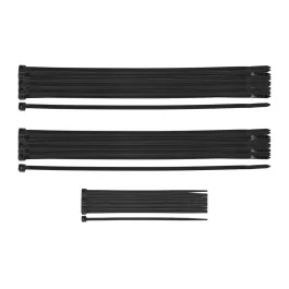   Neo kábelkötegelő, gyorskötöző, Extreme, UV álló, fekete, készlet , különböző méretek, (75db/csomag)