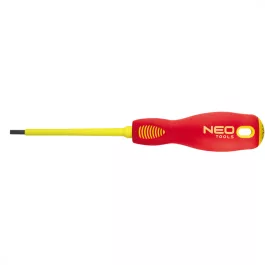 Neo csavarhúzó lapos 6.5x150 1000V szigetelt