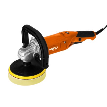 Neo polírozógép, 900W, 150mm, fordulatszám szabályzó, 600-3000/perc