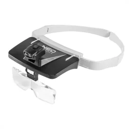   Neo fejpántos nagyító, 5 lencsével, led-es világítással