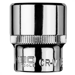 Neo dugókulcs 18mm, 3/8", hatlapú