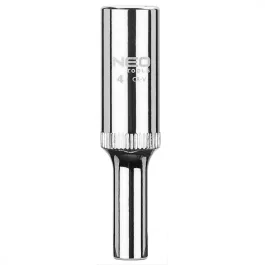 Neo dugókulcs 4mm, 1/4", hosszú, hatlapú, superlock