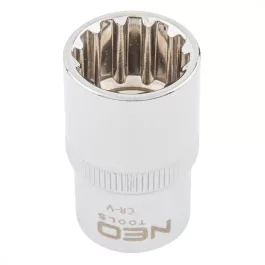Neo dugókulcs 14mm, 1/2", spline